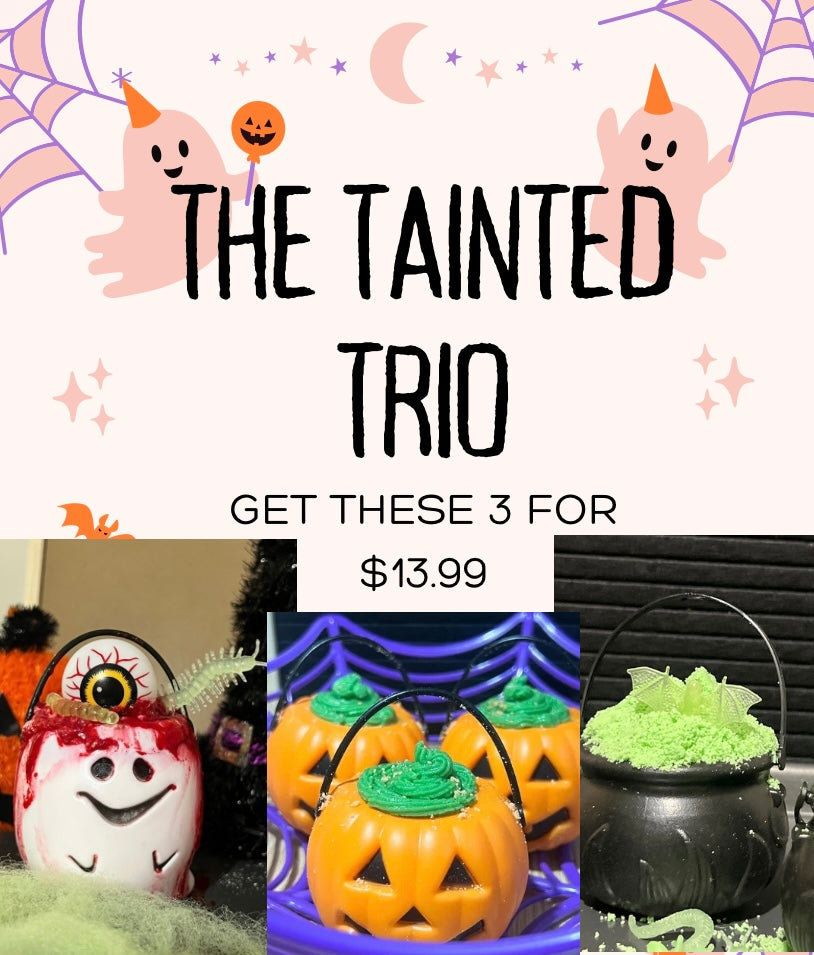 The Tainted Trio 🎃🧙🏽‍♀️👻